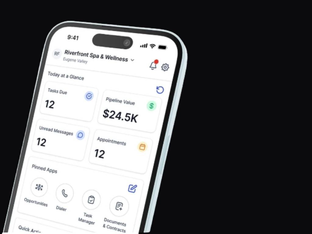 Booking system preview